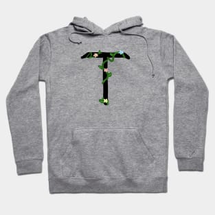 "T" initial Hoodie